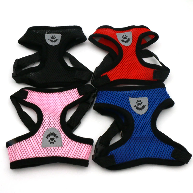 ПЭТ жилет стиль нагрудный ремень ПЭТ костюм тяговый трос Грудь назад дышащий сетчатый ремень для собак