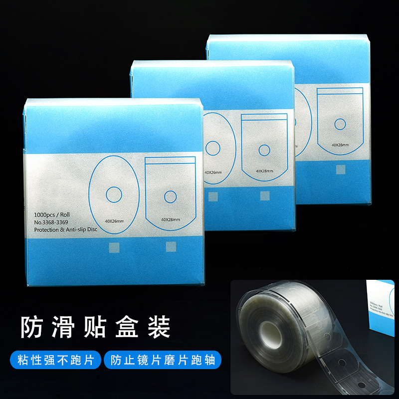 Non-slip lens