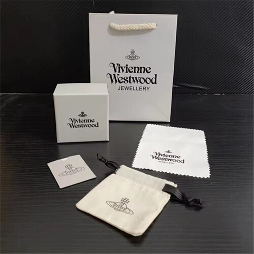 New Version West Tai Family Packaging Box, Empress Dowager's Saturn Necklace Same Style Packaging Box, Gold-Plated Pearl Gift Box