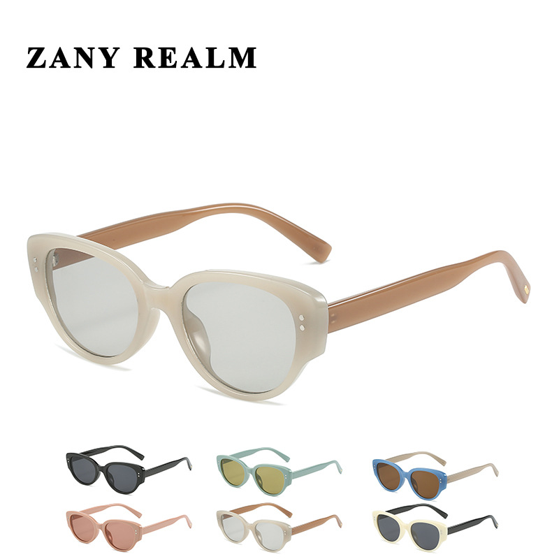 Corea retro CAT EYE gafas de sol chica caliente de moda personalizada sol a prueba de sol gafas de sol a prueba de Wang Jia Internet celebridad ins fabricante en stock