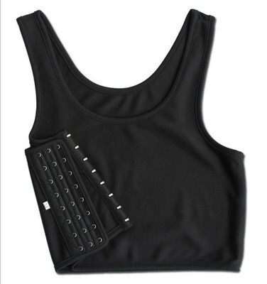 Amazon hot sale three-row hook tomboy short corset healthy shaping t corset vest Amazon hot sale three-row hook tomboy short corset healthy shaping t corset vest