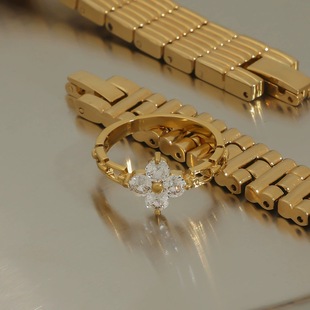 �r���p�����~�ݽ�ָ �Ƕ�ʯ�24K��ָ�hС���OӋ�����Ʒ
