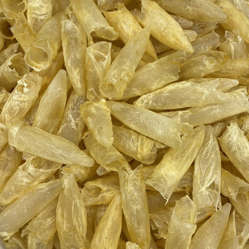 正品海味干货黄花胶咸水筒250克深海鱼胶花胶鱼鳔煲汤鲜炖养生