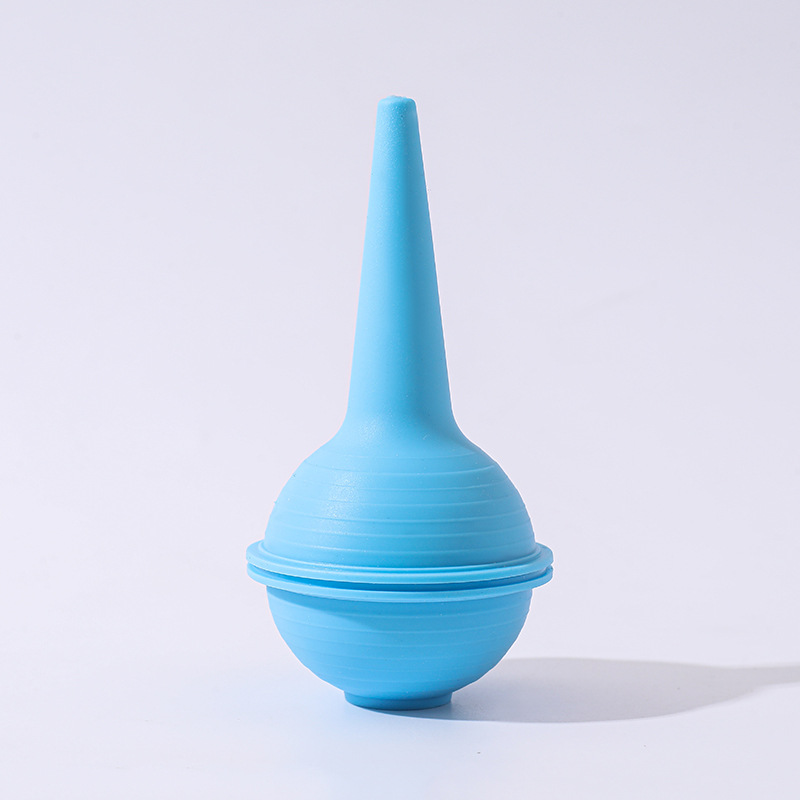 Suministro transfronterizo de dispositivo de succión nasal para bebés, succión nasal para bebés, Bola de succión nasal TPE, Bola de lavado de orejas para recién nacidos, Bola de succión