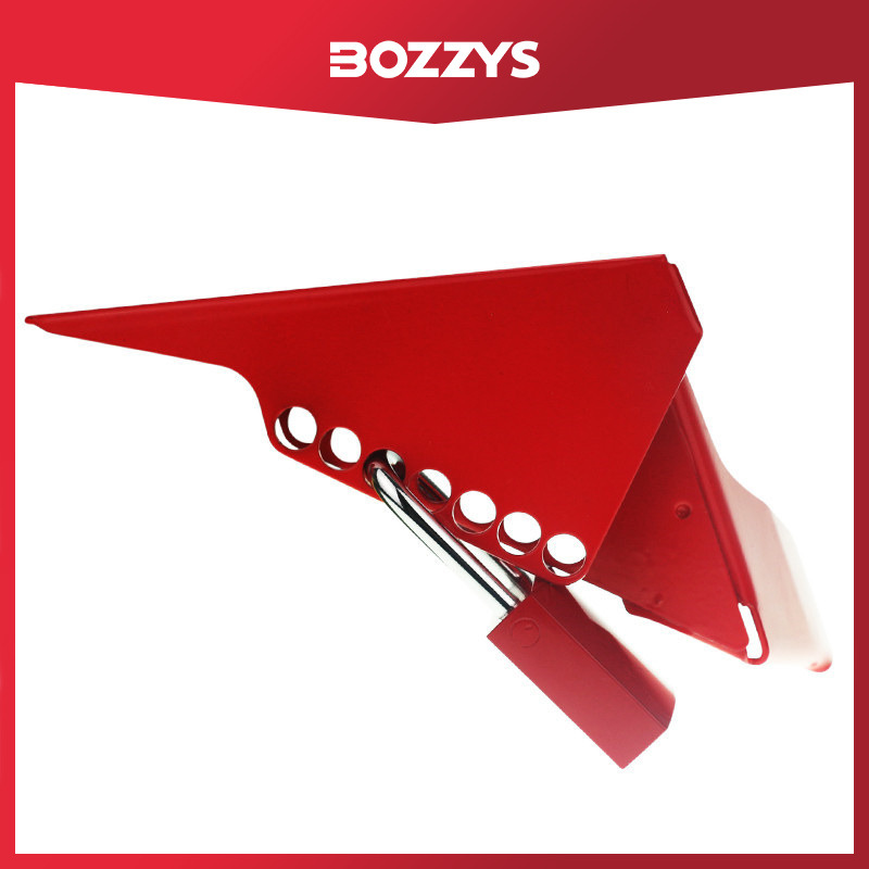 BOZZYS工业安全锁具DN50-DN200管道球阀手柄标准球阀锁厂家批发