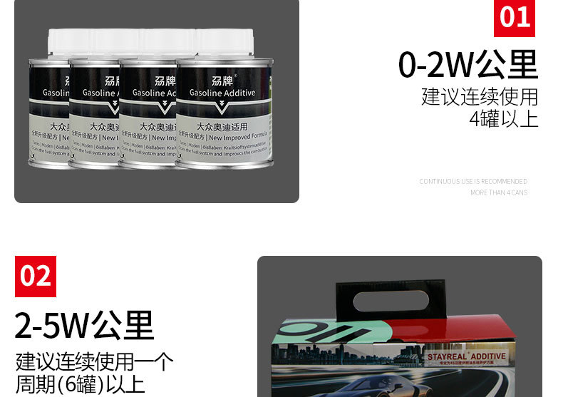 Suitable for Audi Volkswagen Special Fuel Additive Imported Pea Carbon Removal Fuel Treasure Cleaning Agent 120ml*6 Bottles