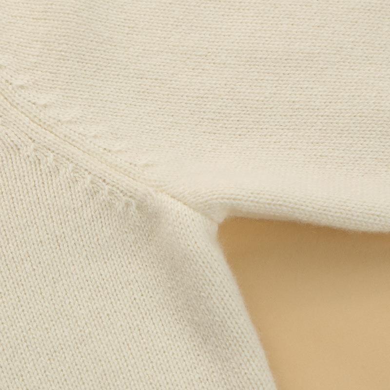 セーターの高襟のセーターの秋冬のプルオーバーの長袖の純色のゆったりしている底のニットの女性の韓国版