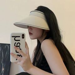 Sun Hat for Summer with Foldable Design, Large Brim, UV Protection, Face Covering for Women and Adults