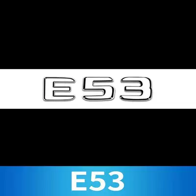 Car logo | tail emblem, lettering - standard-e53-is-the-same-as-the-original-car