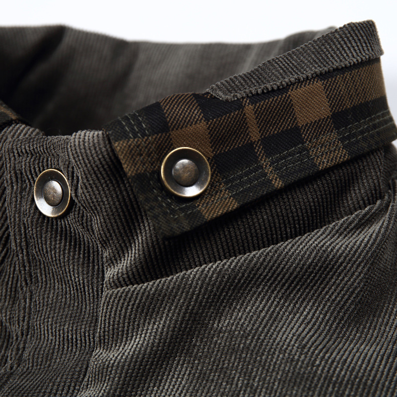 Herrenbekleidung Herren große Größe Winter plus Samt verdickt Docht Drachen kariertes Hemd Jacke Mantel Herrenbekleidung_voghion.com