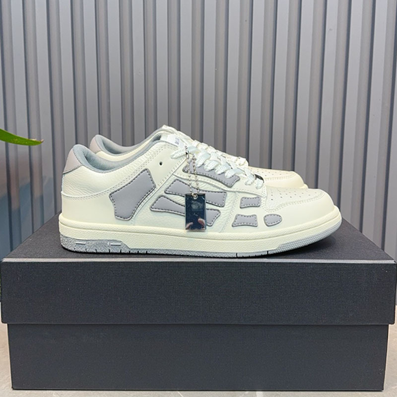 2024 nuevo estilo arim * zapatos de hueso hombres y mujeres zapatos deportivos casuales transpirables zapatos de pareja de panda blanco y negro de cuero a juego