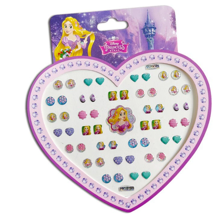 Genuine children's shiny ears stickers for princess, cartoon sticker, 3D