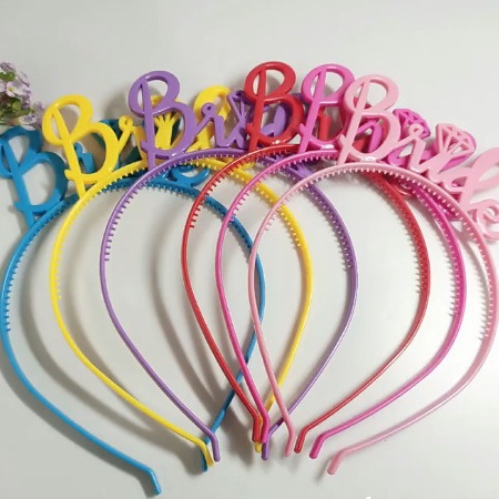 Novia para ser novia diadema corona solo partido discoteca carta diadema tocado europeo y americano accesorios para el cabello