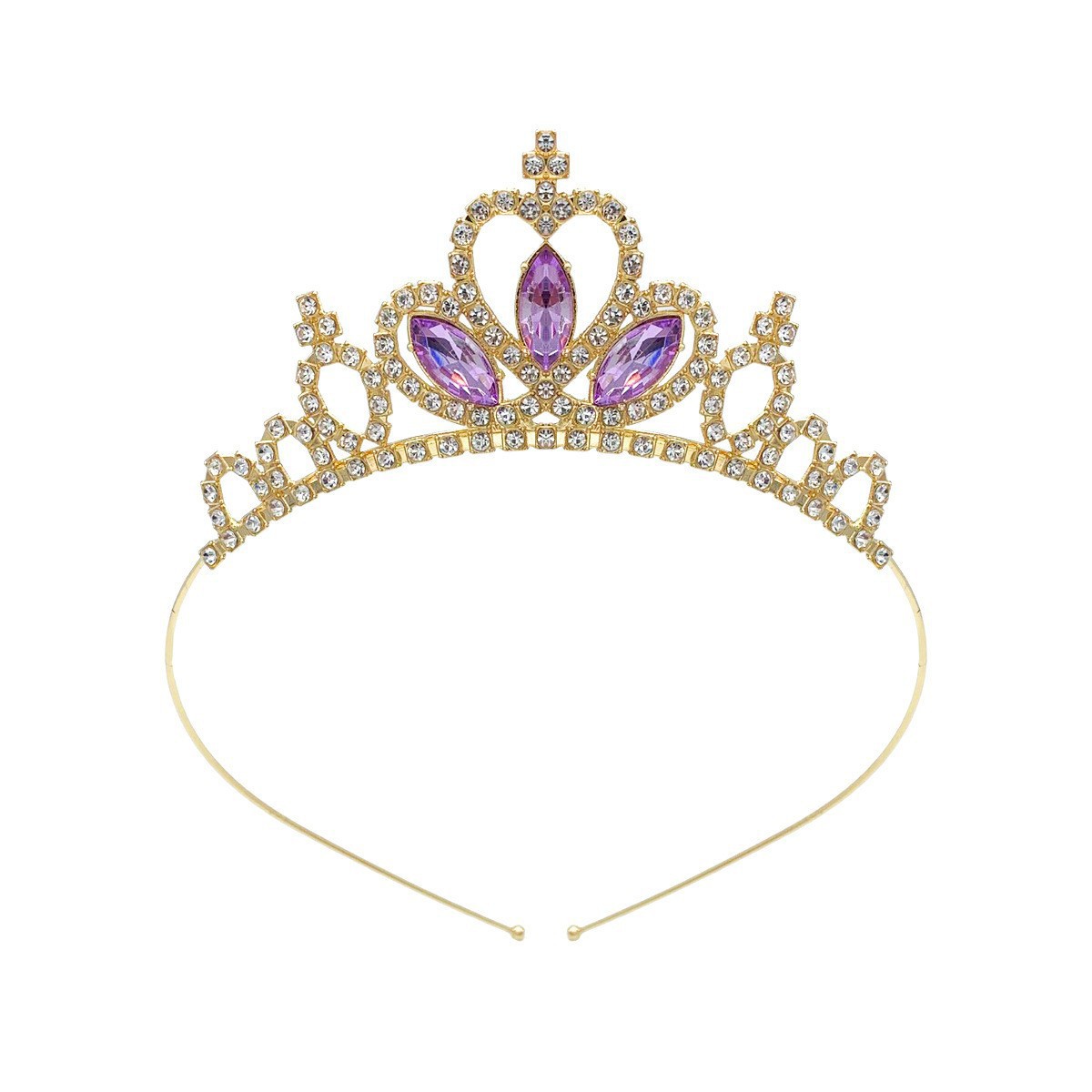 PS529 Golden Purple Crown