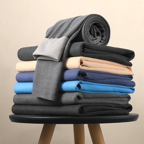 Autumn trousers for men, warm trousers, velvet and thickened cotton trousers for inner wear, autumn and winter linen trousers, underpants for boys, slim leggings