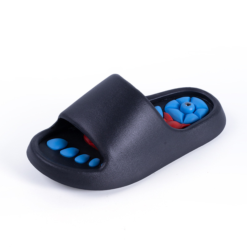 Pantofole da casa da donna con piastra per agopressione di alta qualità per massaggio plantare, comodi sandali estivi casual antiscivolo_voghion.com