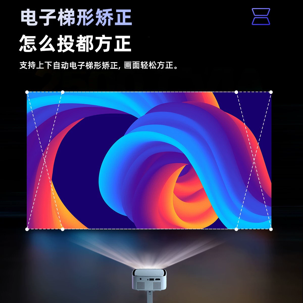 Новый T3 PTZ проектор для дома с высоким разрешением 1080P, проекция экрана смартфона, домашний кинотеатр, проектор для общежития