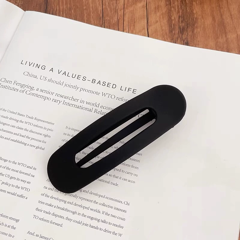 Корейская интернет-знаменитость новый back -headed hair clip большой один слово заколка для волос большой клип верхний клип головной убор серьга для женщины