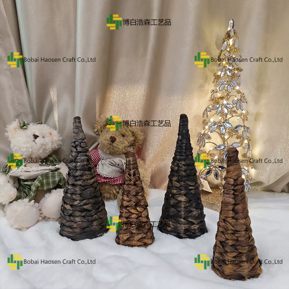 装饰摆件桌面装饰品桌搭好物环保水葫芦手工制作圣诞氛围桌面搭配