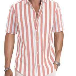 Men's Stripe Blouse Men's Clothing display picture 2