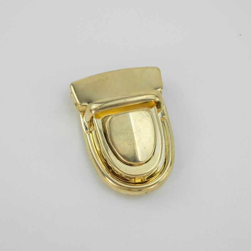 Cerradura de metal de moda, pasador, cerradura de equipaje, cerradura de librería, cerradura de cuero, cerradura de teléfono móvil, cerradura de pico de pato, hebilla de metal