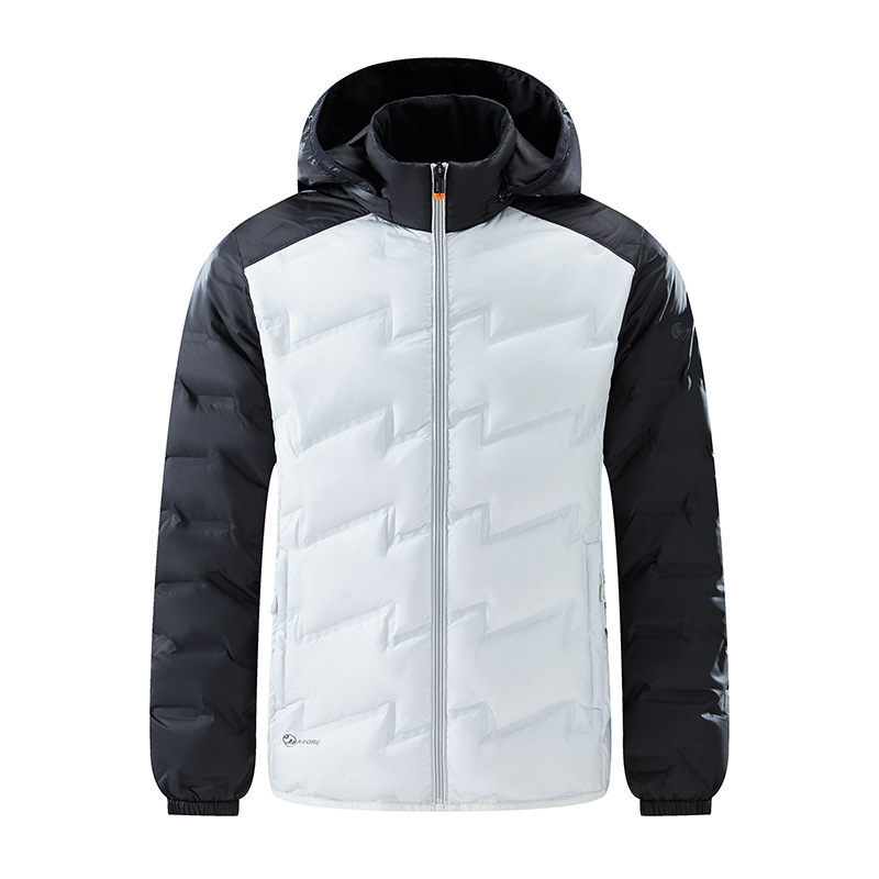 Chaqueta corta de diamante ligera y delgada, chaqueta deportiva con capuz para hombres y mujeres, chaqueta delgada para mujeres, fábrica al por mayor