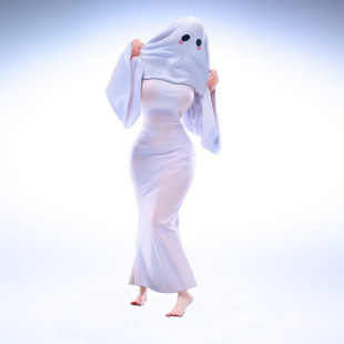 Second Dimension Beauty Girl Hand-made Ghost Halloween Dress Dress Ghost Mother Fishtail Dress Beauty Hand-made Ornaments