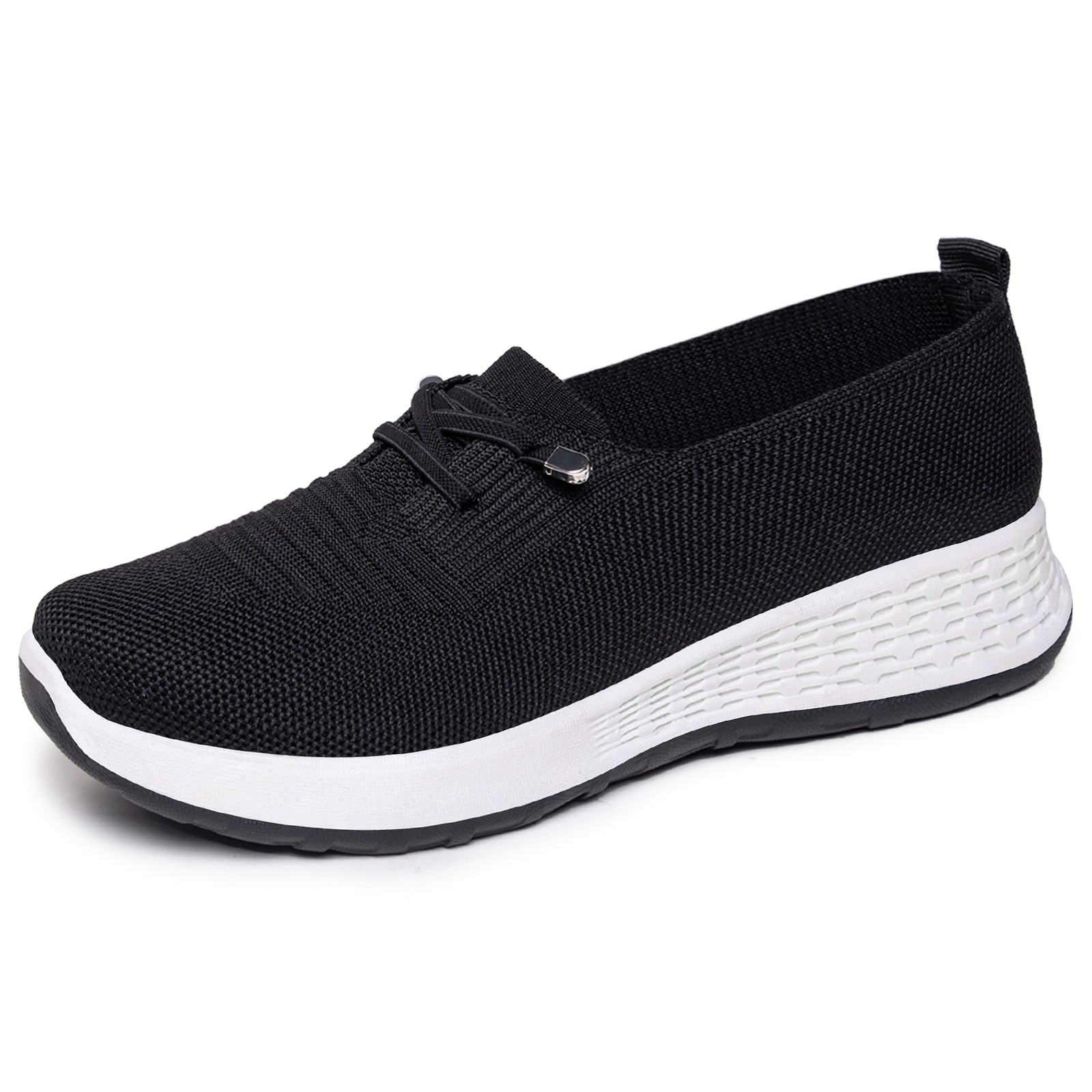 Zapatos de mujer transfronterizos con suela suave no cansados zapatos casuales ligeros de mediana edad zapatos de madre comercio exterior al por mayor zapatos superficiales zapatos simples image 6