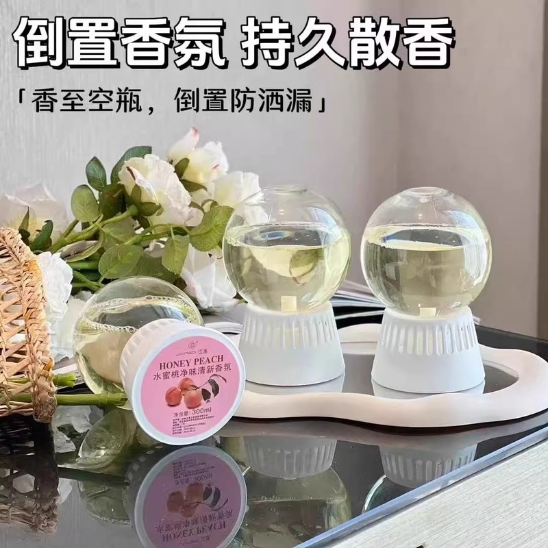 Upside-Down Fragrance Bedroom Long-Lasting Fragrance Bathroom Deodorization and Odor Removal Upside-Down Air Toilet Classy Aromatherapy Big White