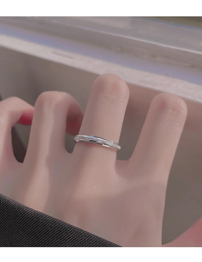 Stjernehimmel ring til kvinder niche design åben ring sølv_voghion.com