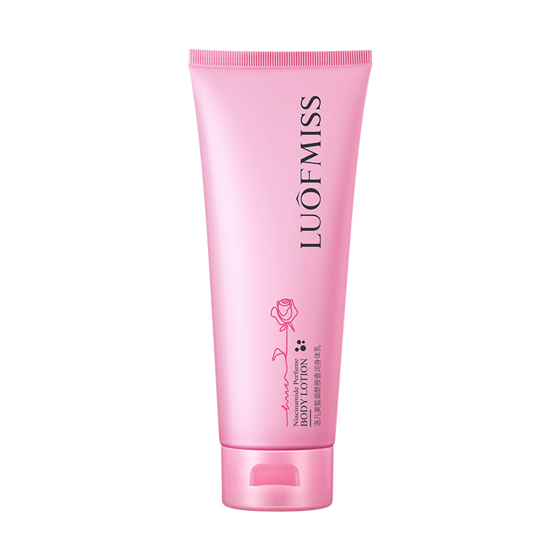 Loción corporal con niacinamida Luofan Beauty que hidrata, previene la sequedad y cuida la piel. Loción corporal ideal para viajes para mujeres. image 7