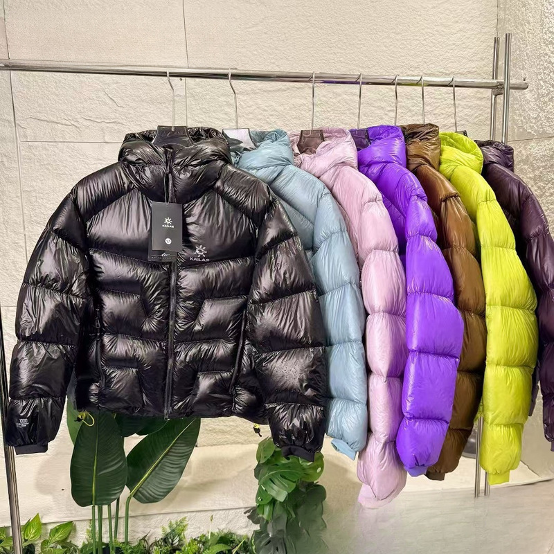 Cross-Border Kajia 1000Gt Unisex Windproof, Warm, Water-Repellent, Lightweight, Easy-To-Pack High-Altitude Hiking Hooded down Jacket