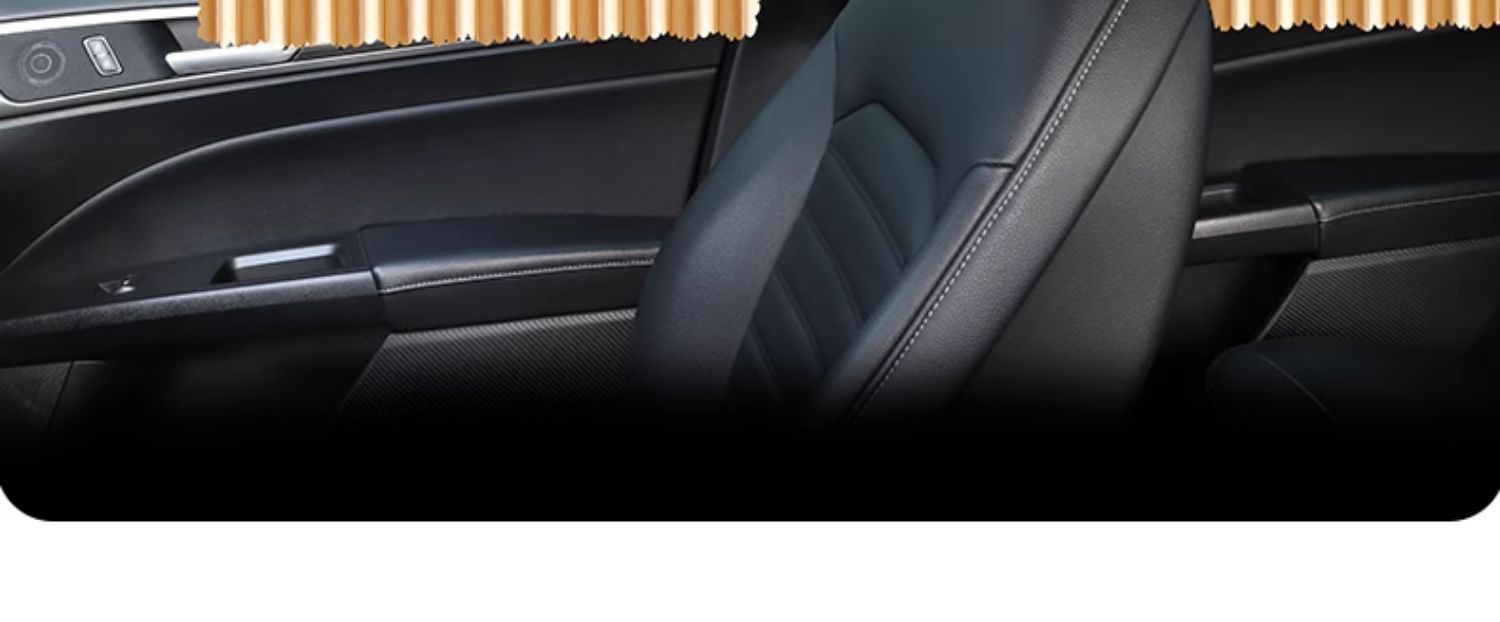 Car Curtain Car Sunshade Curtain Private Sun Protection Magnetic Pull Curtain Cloth Car Slide Track Car Inner Window Insulation