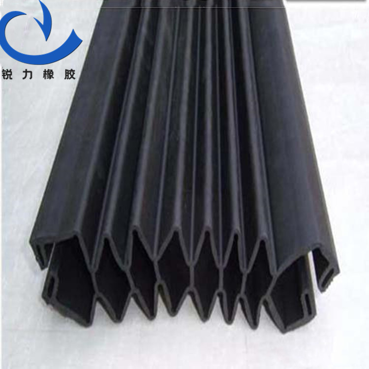 锐力风琴式护栏橡胶伸缩缝 风琴板变形缝安装 风琴式伸缩缝胶条