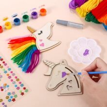 �羳 ���ǫF��ˇ���b��ͯ DIYľ�Ʊ�����F�����L���c��ɫ��ë