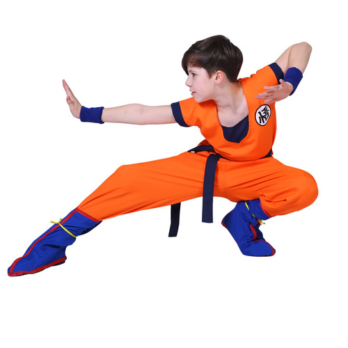 Dragon Ball Goku costume children's men's turtle pie cosplay anime performance costume Halloween costume