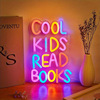 跨境外贸新款代发Read Books LED Neon Sign Lamps Mother s Day