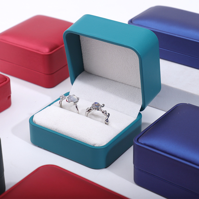 Caja de Cuero PU para Joyas para Embalaje de Joyería
