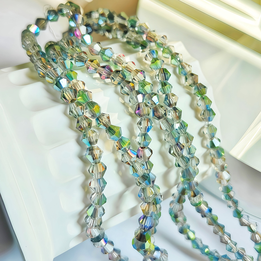 Crystal Pointed Beads Color AB Multi-especificación de cuentas de color fantasma joyas de cuentas al por mayor transfronterizas