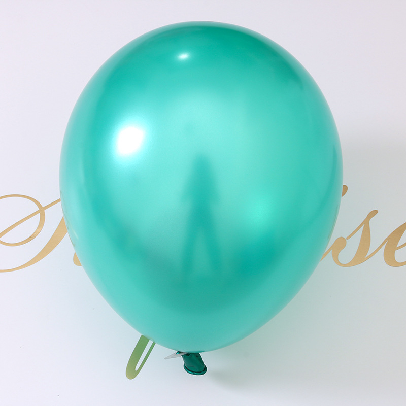 Globo de látex espesado perla globo redondo de la habitación de la boda Globo de decoración de boda al por mayor transfronterizo 1,2G