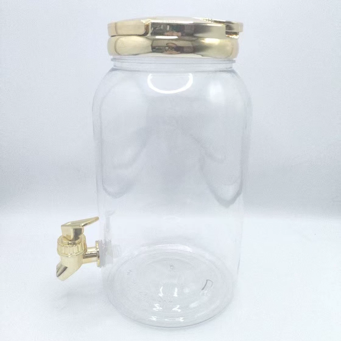 Фабрика оптом пластиковые холодное ведро с краном холодный чайник pe прозрачная бутылка сока