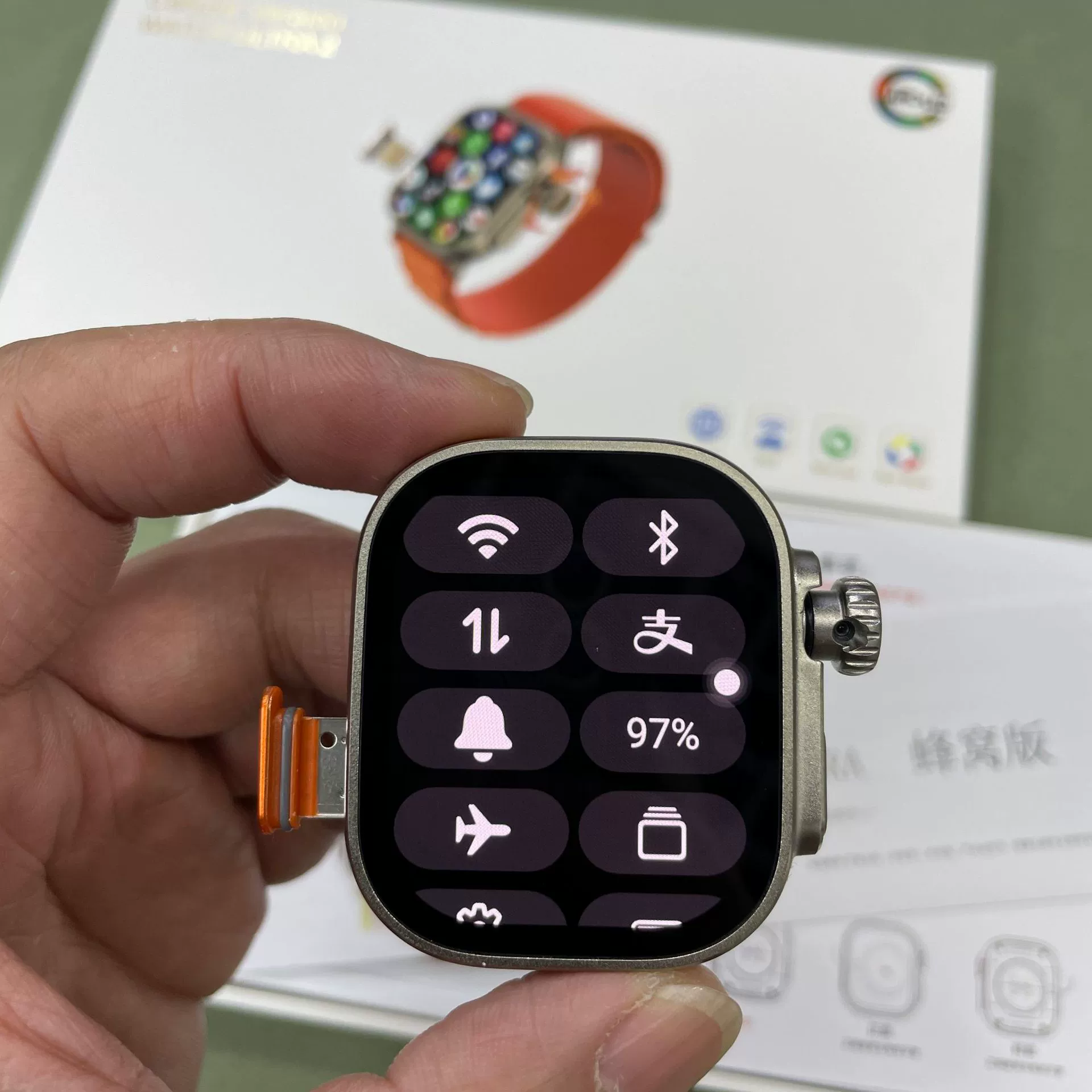 Смарт-часы CD10 4G версия сотовой связи вокруг соты, Wi-Fi издание AMOLED автономный вызов загрузка приложения металлическая оболочка