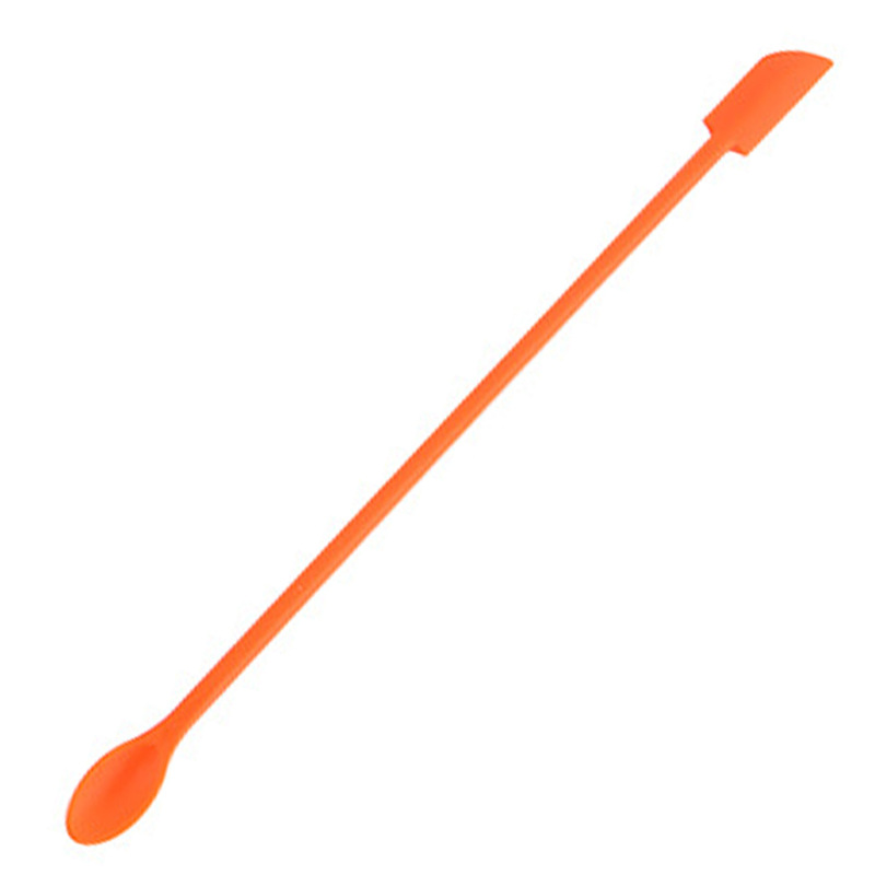 Nuevos cosméticos primicia productos de cuidado de la piel mini silicona de doble cabeza pequeña punta raspador mantequilla mermelada raspador conjunto de 3 piezas