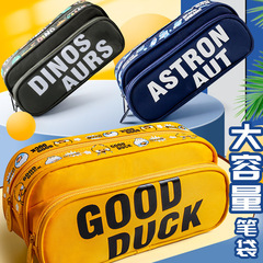 High-capacity pen bag with ins stylish design, suitable for girls and boys, pencil bag, primary school students, pencil case, wholesale supplies