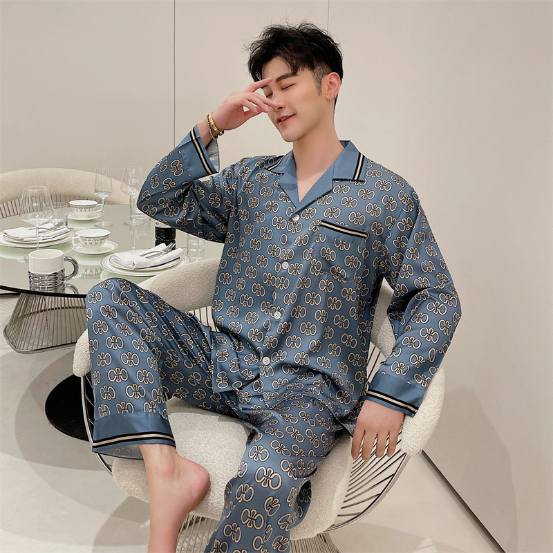 Demi-season silk pijama