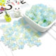 Scattered beads scattered batch glass beads gradient three-dimensional glass beads DIY bracelet accessories head jewelry bracelet material cherry blossom beads