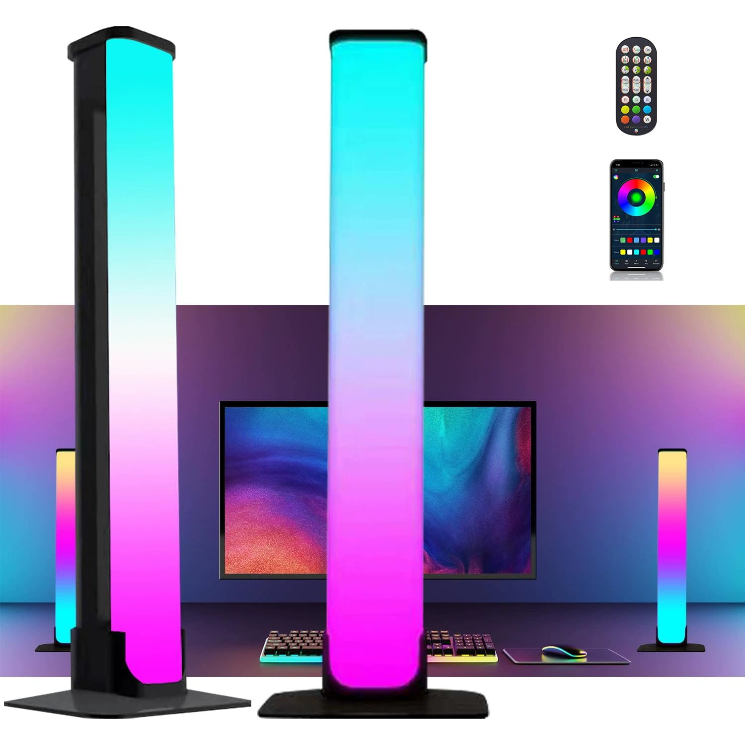 Прямая поставка с фабрики для настольного атмосферного освещения shell music rhythm lamp компьютерный ТВ-фоновый комплект воздушного атмосферного освещения