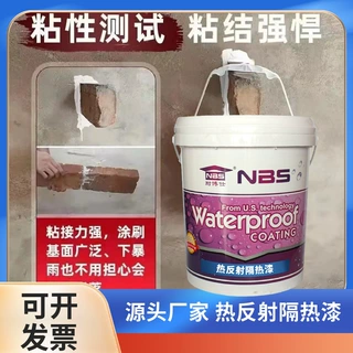 白色耐高低温 屋顶外墙专用 隔热涂料 热反射隔热漆