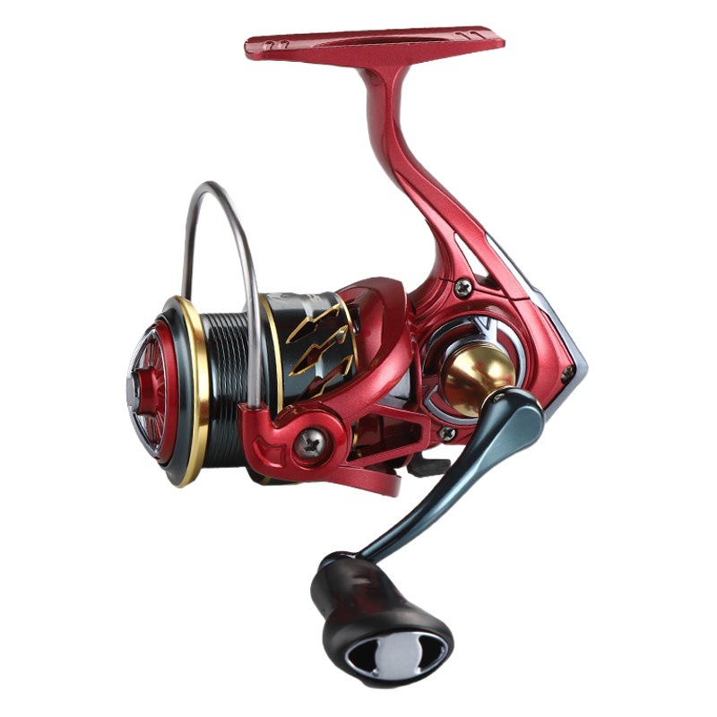 Golden Shark King taza de alambre de metal ligero de gran capacidad taza de alambre de metal resistente al impacto carrete de pesca ligero taza de alambre carrete de pesca
