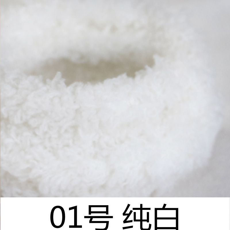 15mm cifrado Twist stick 1 m largo Super grueso Super denso tira de lana de raíz de lana hecha a mano DIY cachorro material paquete